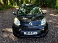 Used Citroën C1 68 HP (50 kW) 2010 Black Hatchback