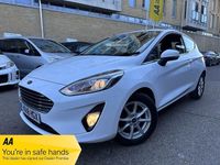 Used Ford Fiesta Zetec 100 HP (73 kW) 2018 White Hatchback