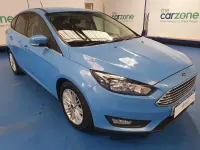 Used Ford Focus Zetec 125 HP (91 kW) 2017 Blue Hatchback