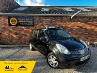 Used Nissan Note Visia 2007 Black Hatchback