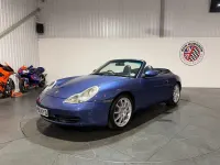 Used Porsche 911 300 HP (220 kW) 1999 Blue Cabriolet