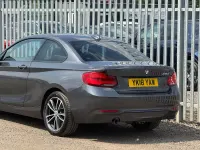 Used BMW 218 Sport Line 147 HP (108 kW) 2018 Grey Coupe