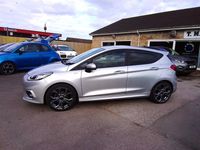 Used Ford Fiesta ST-Line X 100 HP (73 kW) 2019 Silver Hatchback