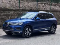 Used VW Touareg R-line 2016 Blue SUV