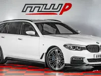 Used BMW 530 M Sport 335 HP (246 kW) 2018 White Estate