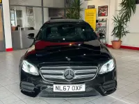 Used Mercedes E220 AMG line 191 HP (140 kW) 2017 Black Sedan
