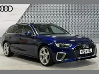 Used Audi A4 S-Line 204 HP (150 kW) 2024 Blue Estate