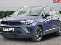 Used Vauxhall Crossland Ultimate 110 HP (80 kW) 2023 Blue SUV