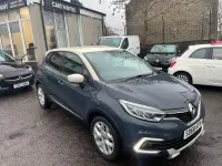 Used Renault Captur GT-Line 89 HP (65 kW) 2018 Blue/cream SUV