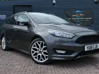 Used Ford Focus ST-Line 140 HP (102 kW) 2018 Grey Estate