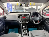 Used Kia Rio 109 HP (80 kW) 2014 Red Hatchback