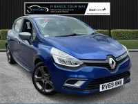 Used Renault Clio GT-Line 90 HP (66 kW) 2019 Blue Hatchback