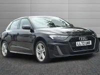 Used Audi A1 Sportback S-Line 94 HP (69 kW) 2022 Mythos black Hatchback