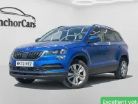Used Skoda Karoq SE Technology 150 HP (110 kW) 2020 Blue SUV