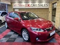 Used Lexus CT200h 2012 Red Hatchback