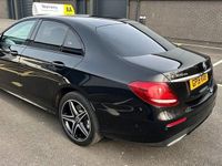 Used Mercedes E300 AMG line 2019 Black Sedan