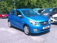 Used Vauxhall Viva 75 HP (55 kW) 2016 Blue Hatchback