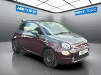 Used Fiat 500 Collezione 69 HP (50 kW) 2018 Grey/red Cabriolet