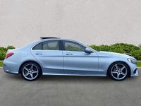 Used Mercedes C220 AMG Line Premium Plus 2016 Silver Sedan