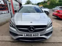Used Mercedes CLA200 AMG line 156 HP (114 kW) 2018 Silver Sedan