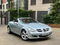 Used Mercedes SLK200 2007 Silver Cabriolet