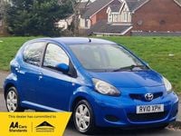 Used Toyota Aygo 67 HP (49 kW) 2010 Blue Hatchback