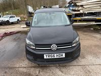 Used VW Caddy Highline 102 HP (75 kW) 2016 Black MPV