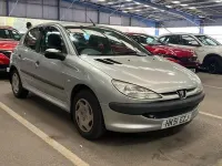 Used Peugeot 206 75 HP (55 kW) 2001 Silver Hatchback