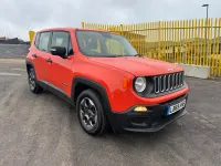 Used Jeep Renegade Sport 110 HP (80 kW) 2015 Orange SUV