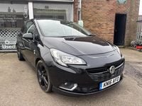 Used Vauxhall Corsa Edition 75 HP (55 kW) 2016 Black Hatchback