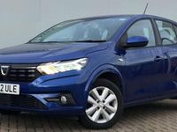 Used Dacia Sandero Comfort 91 HP (66 kW) 2022 Blue Hatchback
