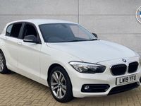 Used BMW 118 Sport Line 136 HP (100 kW) 2019 White Hatchback