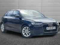 Used Audi A1 Sportback Sport 114 HP (83 kW) 2020 Firmament blue Hatchback