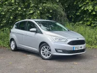 Used Ford C-MAX Zetec 120 HP (88 kW) 2016 Silver MPV