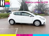 Used Vauxhall Corsa Design Edition 70 HP (51 kW) 2015 White Hatchback