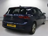 Used VW Golf VII Life 150 HP (110 kW) 2021 Blue Hatchback