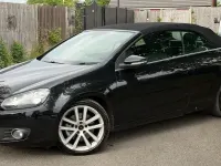 Used VW Golf Cabriolet GT 2012 Black Cabriolet