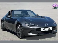 Used Mazda MX5 Inclusive 128 HP (94 kW) 2018 Grey Cabriolet