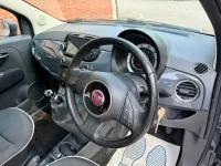 Used Fiat 500 Lounge 69 HP (50 kW) 2015 Grey Hatchback
