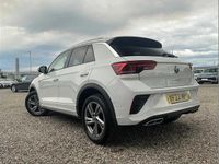 Used VW T-Roc R-line 150 HP (110 kW) 2022 White SUV