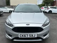 Used Ford Focus ST-Line X 140 HP (102 kW) 2017 Silver Hatchback