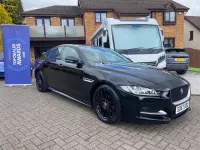 Used Jaguar XE R-Sport 163 HP (119 kW) 2017 Black Sedan
