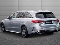Used Mercedes C200 AMG line 204 HP (150 kW) 2022 High tech silver Estate