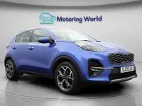 Used Kia Sportage GT-Line 134 HP (98 kW) 2021 Blue SUV
