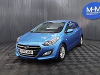 Begagnad Hyundai i30 SE 2017 Blå Halvkombi