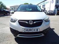 Used Vauxhall Crossland X S 110 HP (80 kW) 2017 Silver SUV