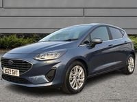 Used Ford Fiesta Titanium 123 HP (90 kW) 2022 Blue Hatchback