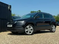 Used Skoda Karoq SE L 115 HP (84 kW) 2018 Black SUV