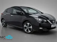 Used Nissan Leaf Tekna 110 kW (150 HP) 2021 Black Hatchback
