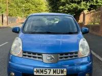 Used Nissan Note Acenta 88 HP (64 kW) 2008 Blue Hatchback